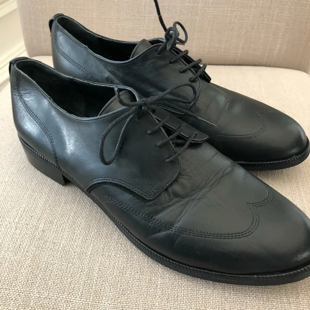 Levi’s Mens Leather Wing Tip Oxford‎ Dress Shoes 10